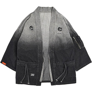 Japanese Kimono Denim Jacket