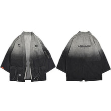 Load image into Gallery viewer, Japanese Kimono Denim Jacket