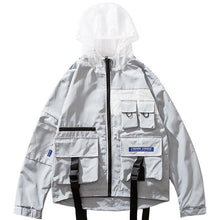 Load image into Gallery viewer, Multi Pocket Strapped Jacket Hoodie