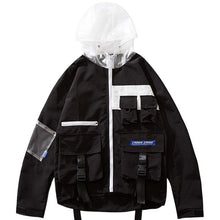 Load image into Gallery viewer, Multi Pocket Strapped Jacket Hoodie