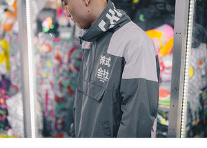 Vintage Japan Harajuku Multi Pockets Windbreaker
