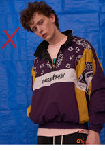 Load image into Gallery viewer, Vintage One Again Half Zip Windbreaker