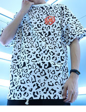 Load image into Gallery viewer, Oversize Cheetah Print US T-Shirt