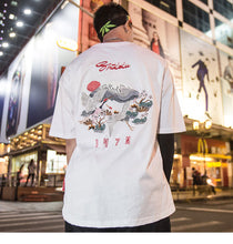 Load image into Gallery viewer, 1978 Harajuku Embroidery Art T-Shirt