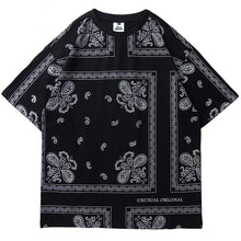 Load image into Gallery viewer, Vintage Retro Bandana Style T-shirt