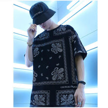 Load image into Gallery viewer, Vintage Retro Bandana Style T-shirt
