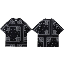 Load image into Gallery viewer, Vintage Retro Bandana Style T-shirt