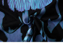 Load image into Gallery viewer, Oversized style Blue Flame Butterfly Boom Time T-shirt