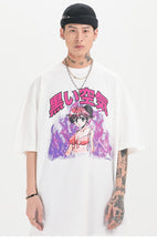 Load image into Gallery viewer, Anime Flaming Hot Gitl T-shirt