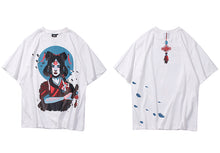 Load image into Gallery viewer, Ancient Chinese Girl Art Back Knot Tshirt