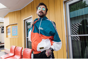 Keep Your Power Hooded Windbreaker