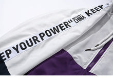Load image into Gallery viewer, Keep Your Power Hooded Windbreaker