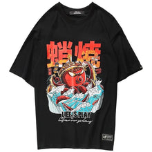 Load image into Gallery viewer, Funny Octopus LIFE IS PLAY T-Shirt
