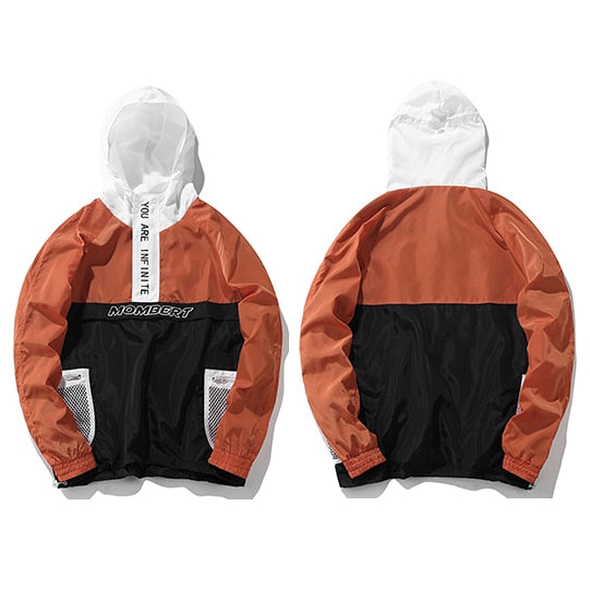 You Are Infinite Retro Windbreaker