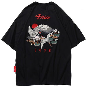 1978 Harajuku Embroidery Art T-Shirt