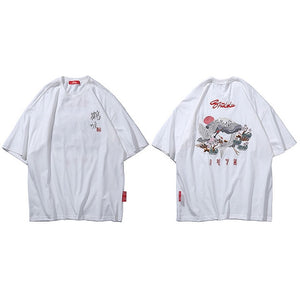 1978 Harajuku Embroidery Art T-Shirt
