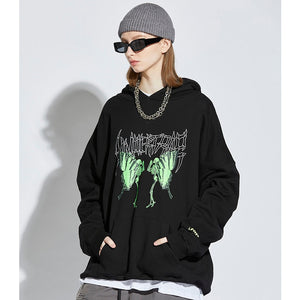 Dancing Skull Butterfly Hoodie