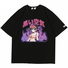 Load image into Gallery viewer, Anime Flaming Hot Gitl T-shirt