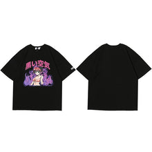 Load image into Gallery viewer, Anime Flaming Hot Gitl T-shirt