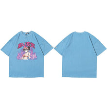 Load image into Gallery viewer, Anime Flaming Hot Gitl T-shirt