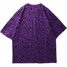 Load image into Gallery viewer, Oversize Cheetah Print US T-Shirt