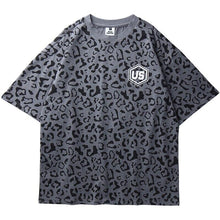 Load image into Gallery viewer, Oversize Cheetah Print US T-Shirt
