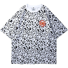 Load image into Gallery viewer, Oversize Cheetah Print US T-Shirt
