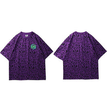 Load image into Gallery viewer, Oversize Cheetah Print US T-Shirt