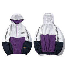 Load image into Gallery viewer, Keep Your Power Hooded Windbreaker