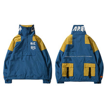 Load image into Gallery viewer, Vintage Japan Harajuku Multi Pockets Windbreaker