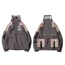Load image into Gallery viewer, Vintage Japan Harajuku Multi Pockets Windbreaker