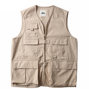 Sleeveless Military Tatical Cargo Vest Jacket