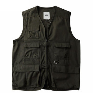 Sleeveless Military Tatical Cargo Vest Jacket