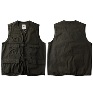 Sleeveless Military Tatical Cargo Vest Jacket