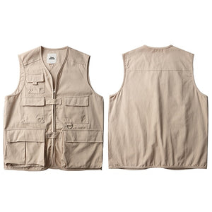 Sleeveless Military Tatical Cargo Vest Jacket
