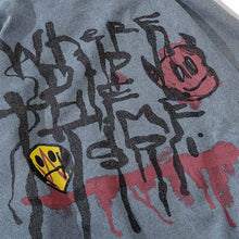 Load image into Gallery viewer, Graffiti Streetwear Denim Jacket
