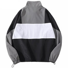 Load image into Gallery viewer, Retro Color Block A A Windbreaker