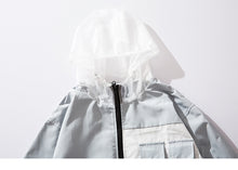 Load image into Gallery viewer, Multi Pocket Strapped Jacket Hoodie