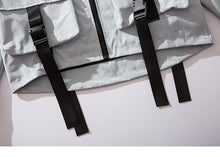 Load image into Gallery viewer, Multi Pocket Strapped Jacket Hoodie