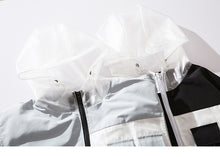 Load image into Gallery viewer, Multi Pocket Strapped Jacket Hoodie