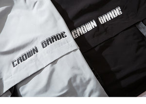 Multi Pocket Strapped Jacket Hoodie