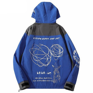 Civilation Is Overrated Hooded Windbreaker
