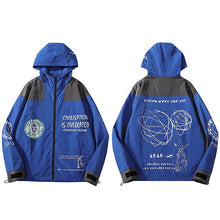 Load image into Gallery viewer, Civilation Is Overrated Hooded Windbreaker