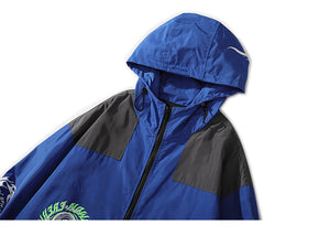 Civilation Is Overrated Hooded Windbreaker