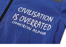 Load image into Gallery viewer, Civilation Is Overrated Hooded Windbreaker