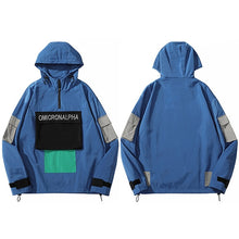 Load image into Gallery viewer, One Big pocket patched Retro Windbreaker