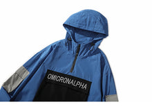 Load image into Gallery viewer, One Big pocket patched Retro Windbreaker