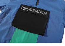 Load image into Gallery viewer, One Big pocket patched Retro Windbreaker