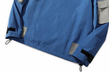 Load image into Gallery viewer, One Big pocket patched Retro Windbreaker