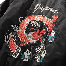 Load image into Gallery viewer, Pandas &amp; Dragon Bomber Jacket